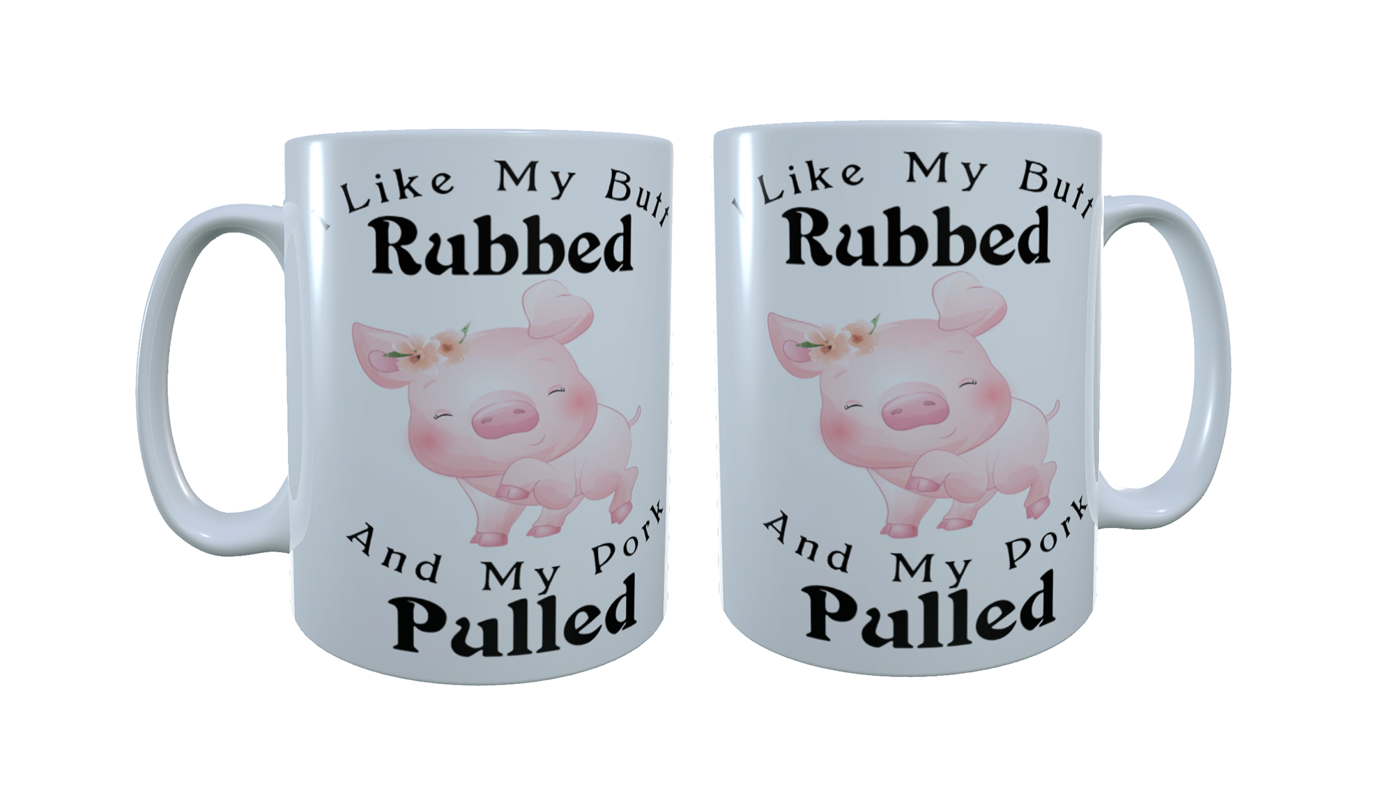 Pig - I Like My Butt ... Ceramic Mug, Pig Mug, Pig Latte Mug
